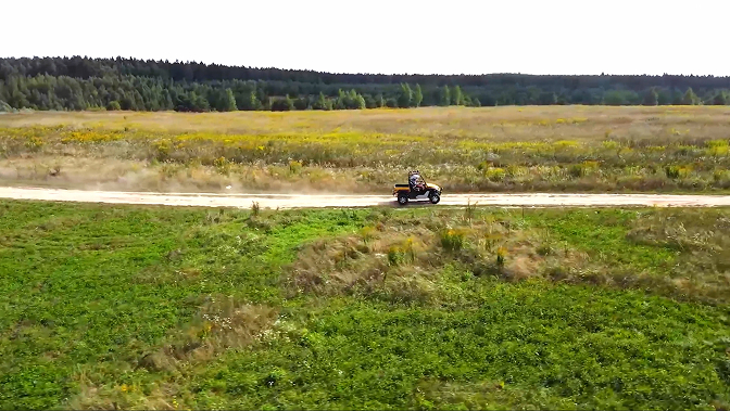 Огромный запас хода