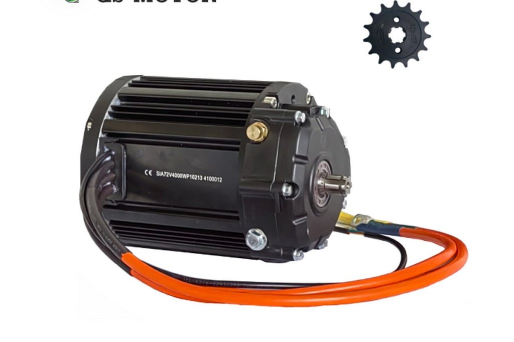 Электродвигатель центральный с редуктором QS138 4000W 90H V3